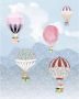 Komar Happy Balloon Vlies Fotobehang 200x250cm 2-banen - Thumbnail 1