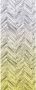 Komar Herringbone Yellow Vlies Fotobehang 100x250cm 1-baan - Thumbnail 1
