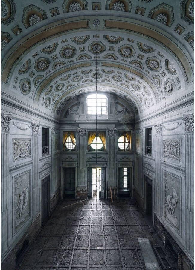 Komar Vliesbehang Il Palazzo lichtbestendig en waterbestendig (4 stuks)