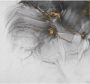 Komar Vliesbehang Ink Gold Flow 300x280 cm (breedte x hoogte) - Thumbnail 1