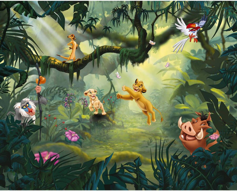 Komar Fotobehang Lion King Hakuna Matata 350x280cm Vliesbehang