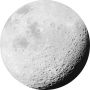 Komar Fotobehang Luna 125x125cm Rond Vliesbehang Zelfklevend - Thumbnail 1