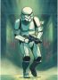 Komar Mandalorian Stormtrooper Print Vlies Fotobehang 200x280cm 4-Banen - Thumbnail 1