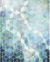 Komar Mosaik Azzuro Vlies Fotobehang 200x250cm 2-banen - Thumbnail 1