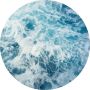 Komar Vliesbehang Ocean Twist 125 x 125 cm (breedte x hoogte) rond en zelfklevend (1 stuk) - Thumbnail 1