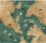 Komar Vliesbehang Old Travel Map 300x280 cm (breedte x hoogte) - Thumbnail 1