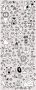 Komar Scribble Park Vlies Fotobehang 100x250cm 1-baan - Thumbnail 1
