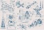 Komar Vliesbehang Digitale print vlies Spacecraft Architecture Afmeting 400 x 280 cm - Thumbnail 1