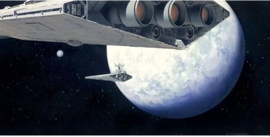 Komar Star Wars Classic RMQ Stardestroyer Vlies Fotobehang 500x250cm 10-banen
