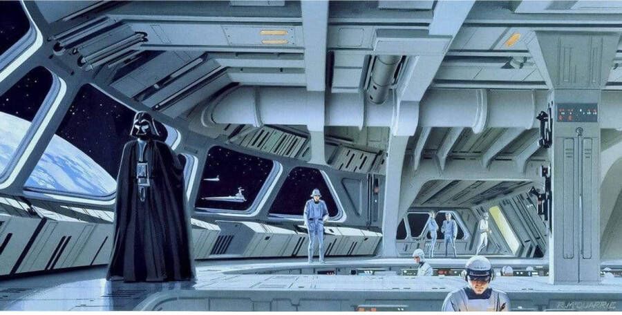 Komar Star Wars Classic RMQ Stardestroyer Deck Vlies Fotobehang 500x250cm 10-banen