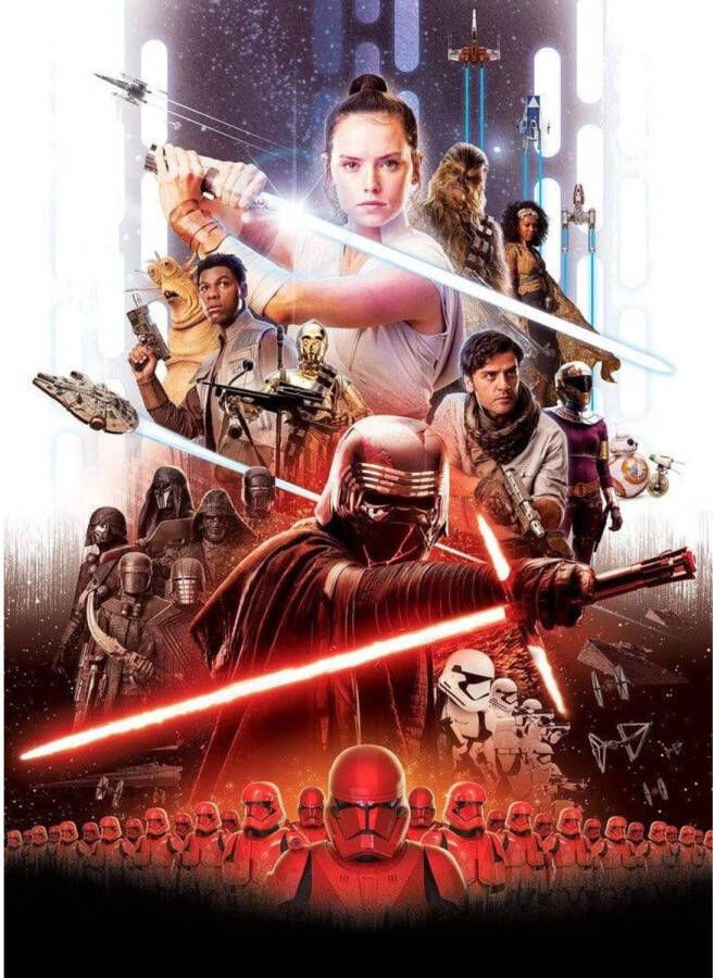 Komar Fotobehang Star Wars EP9 Movie Poster Rey 184x254cm Papierbehang