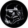 Komar Fotobehang Star Wars Ink Stormtrooper 125 x 125 cm (breedte x hoogte) rond en zelfklevend - Thumbnail 1