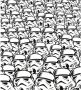 Komar Vliesbehang Star Wars Stormtrooper Swarm 250x280 cm (breedte x hoogte) - Thumbnail 1