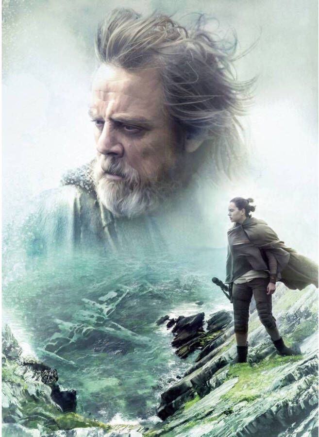 Komar Fotobehang Star Wars – The last Jedi 184x254 cm (breedte x hoogte) inclusief plaksel (set)