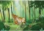 Komar Vliesbehang Lion King Love 400x280 cm (breedte x hoogte) (set) - Thumbnail 1