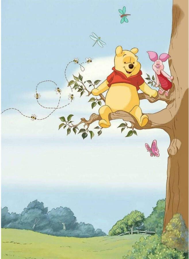 Komar Fotobehang Winnie Pooh Tree 184x254cm Papierbehang