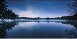 Komar Glistening Stars Vlies Fotobehang 200x100cm 1-baan