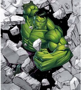 Komar Fotobehang vlies-fotobehang Hulk Breaker 250 x 280 cm (breedte x hoogte) Bxh: 400x280 cm