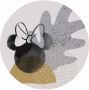 Komar Minnie Loop Art Vlies Zelfklevend Fotobehang 125x125cm rond - Thumbnail 1