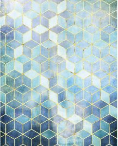Komar Mosaik Azzuro Vlies Fotobehang 200x250cm 2-banen