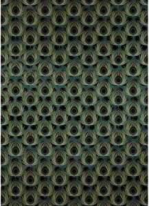 Komar Paon Vert Vlies Fotobehang 200x280cm 4-banen