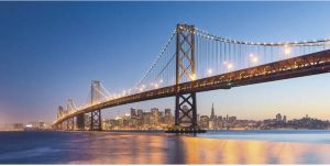 Komar Spectacular San Francisco Vlies Fotobehang 200x100cm 1-baan