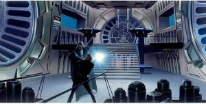 Komar Star Wars Classic Rmq Duell Throneroom Vlies Fotobehang 500x250cm 10-banen