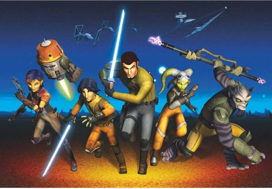 Komar Fotobehang Star Wars Rebels Run 368x254 cm (breedte x hoogte) inclusief pasta (set)