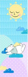 Komar Winnie Pooh Take A Nap Vlies Fotobehang 100x280cm 2-banen