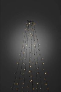 Konstsmide LED kerstverlichting boommantel met vuurvlieg effect 4 meter