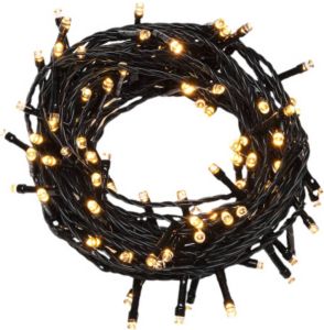 Konstsmide lichtsnoer amber led 69 93 m ABS zwart 1000 lampjes