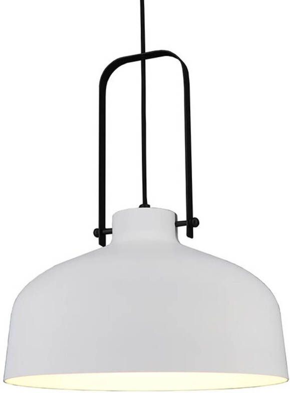 Lamponline Artdelight Hanglamp Mendoza Ø 37 5 cm wit-zwart