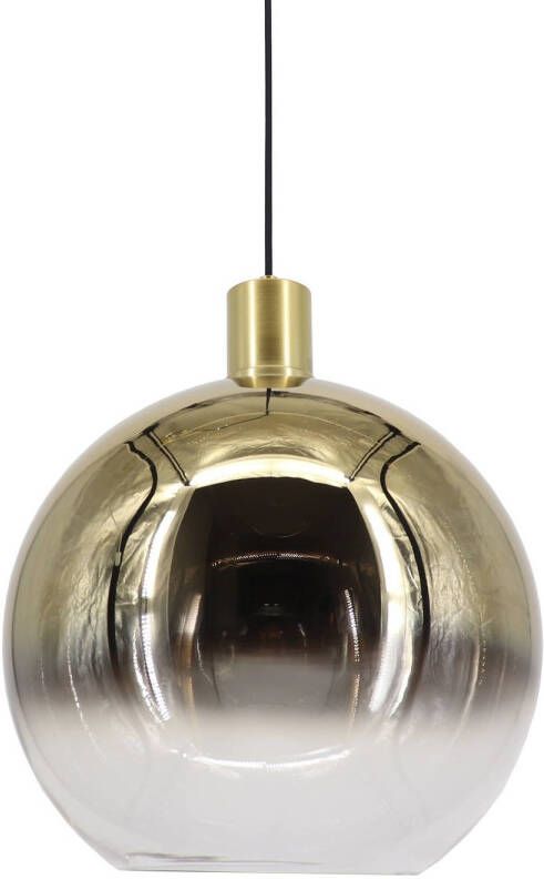 Lamponline Artdelight Hanglamp Rosario Ø 30 cm glas goud-helder