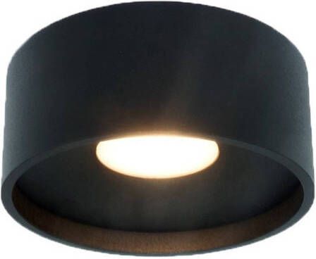 Lamponline Artdelight Plafondlamp Oran Ø 12 cm zwart