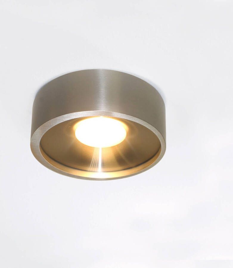 Lamponline Artdelight Plafondlamp Orlando Ø 14 cm aluminium