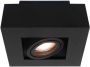 Lamponline Artdelight Spot Bosco 1 lichts 14 x 14 cm zwart - Thumbnail 1