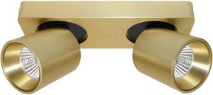 Lamponline Artdelight Spot Laguna 2 lichts L 22 cm B 8 5 cm mat goud