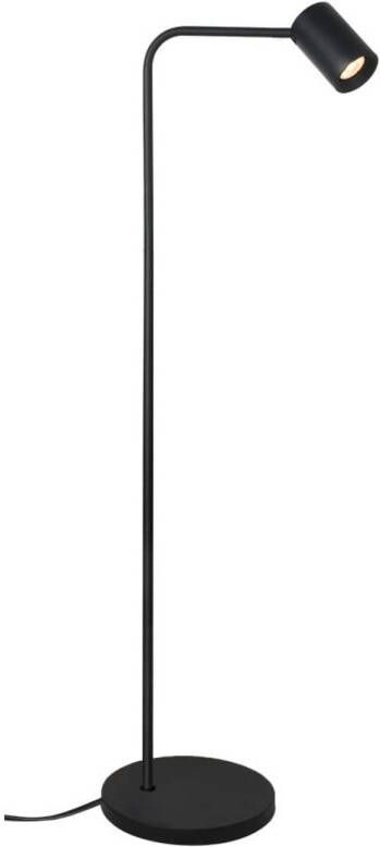 Lamponline Artdelight Vloerlamp Megano 1 lichts H 135 cm zwart