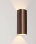 Lamponline Artdelight Wandlamp Brody 2 lichts H 18 cm licht brons - Thumbnail 1