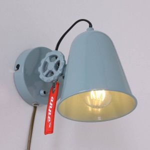 Lamponline Lightning vintage an wandlamp 1-l metaal groen