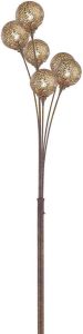 Lamponline Paul Neuhaus Vloerlamp Greta 6 lichts H 181 cm bruin