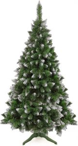 Lean Toys Diamond Kunstkerstboom 250 cm grenen pine besneeuwde takken en glitters