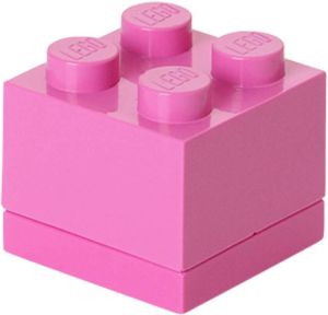 LEGO 4011 Mini Brick Box 2x2 Roze