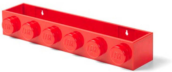 LEGO Boekenplank Rood Polypropyleen