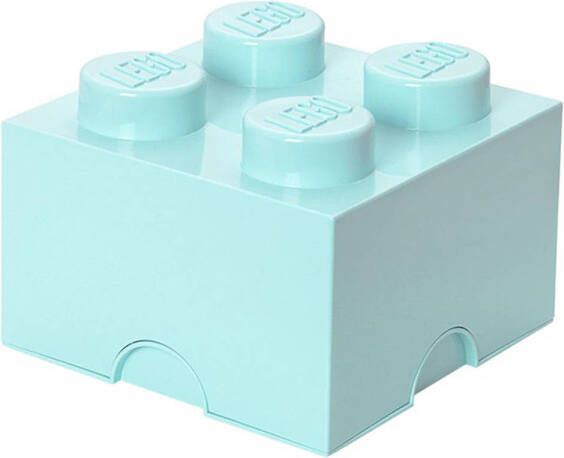 LEGO Opbergbox Azuurblauw 25 x 25 x 18 cm