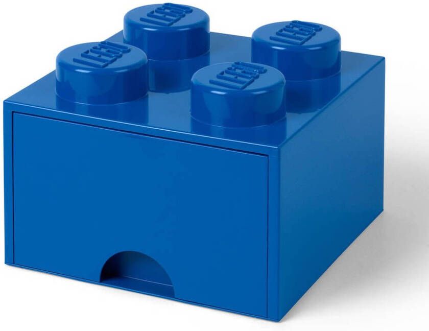 LEGO Brick 4 opberglade blauw