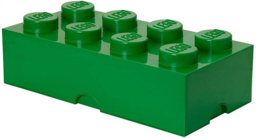 Lego License LEGO Opbergbox: Brick 8 (12 ltr) groen