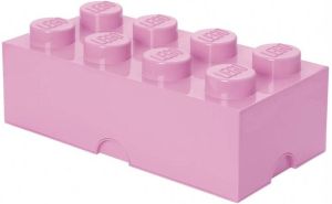 LEGO ® Brick 8 Opbergbox Lichtroze