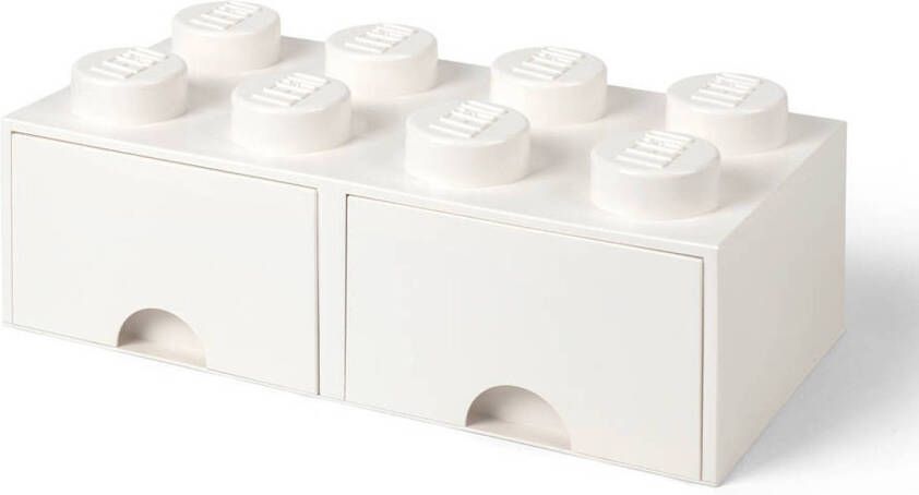 LEGO Opbergbox met Lades Wit 50 x 25 x 18 cm