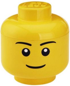 LEGO Iconic Boy groot opbergbox geel